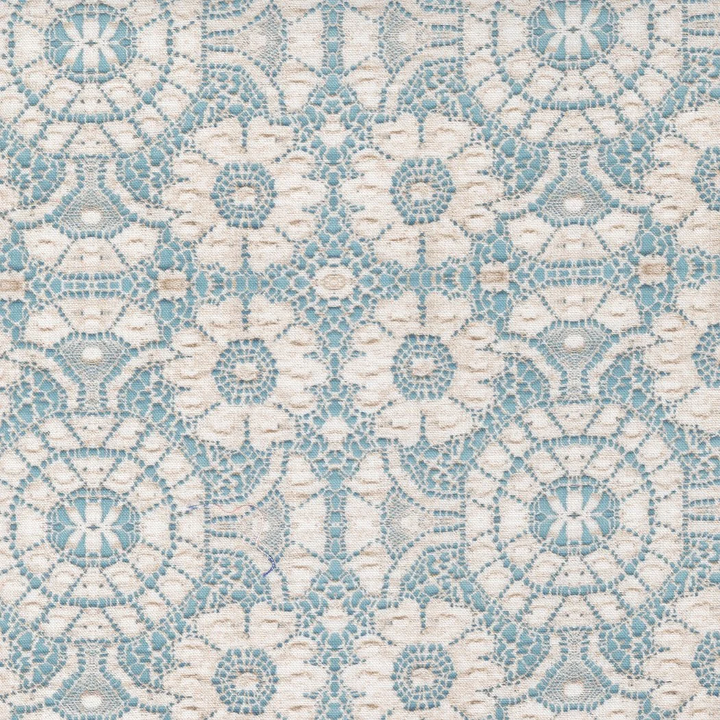 Leather & Lace and Amazing Grace • Lace • Tranquil Blue 7404 16